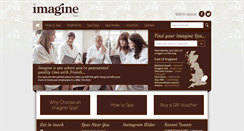 Desktop Screenshot of imaginespa.co.uk